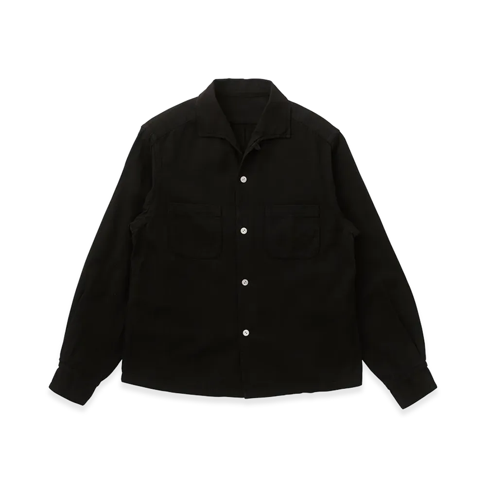 T.T Taiga Takahashi LOT.102 Sir Guy Shirt "Triple Mud Dyed Brown"