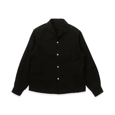 T.T Taiga Takahashi LOT.102 Sir Guy Shirt "Triple Mud Dyed Brown"