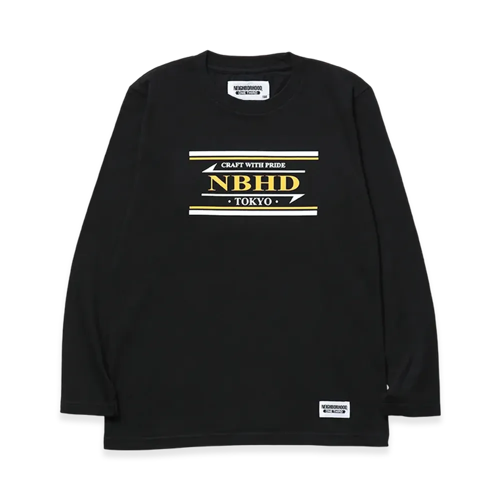 NEIGHBORHOOD Ot. Tee LS-5 "Black"