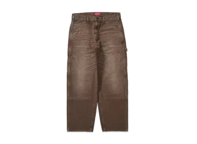 Supreme Worn Double Knee Painter Pant (26SS) "Brown"