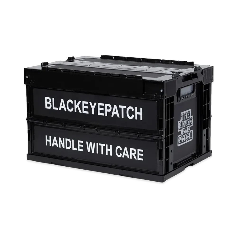 BlackEyePatch OG Label Folding Container "Black"