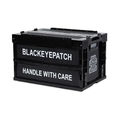 BlackEyePatch OG Label Folding Container "Black"