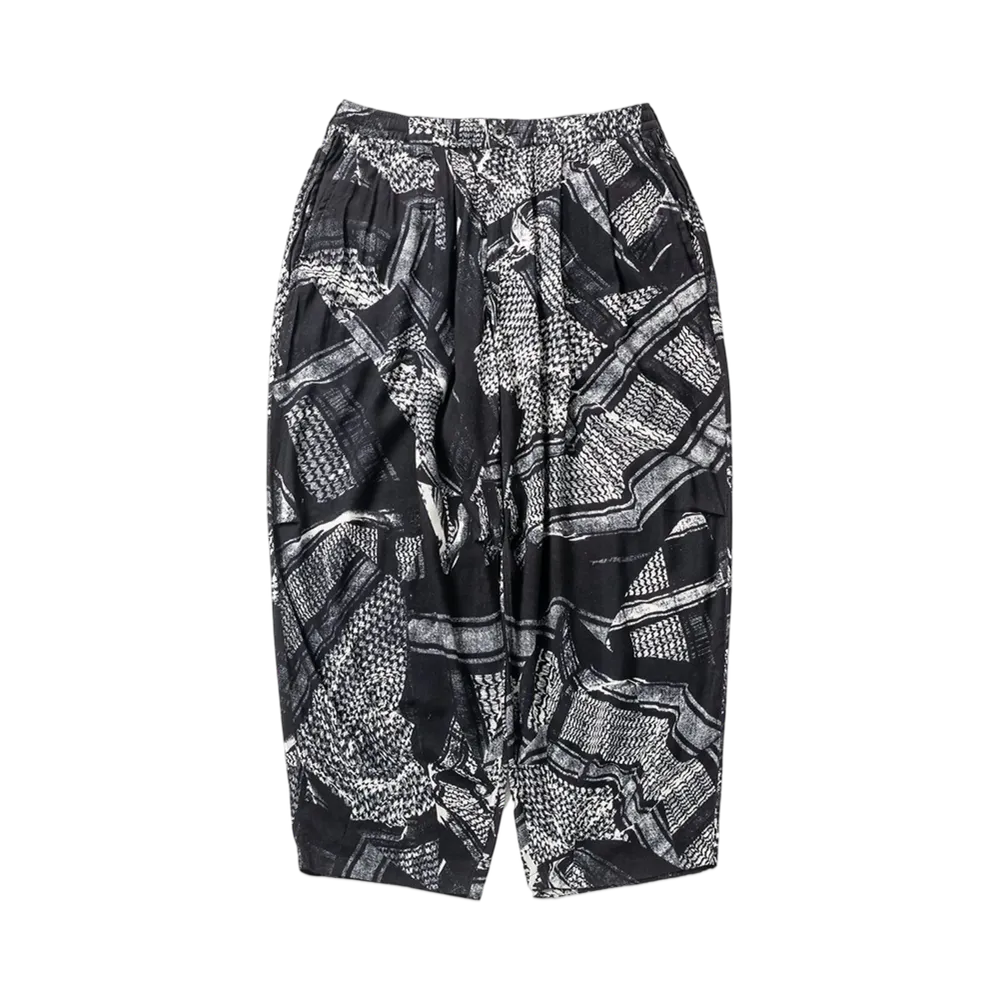 TIGHTBOOTH Shemagh Balloon Pants "Black"