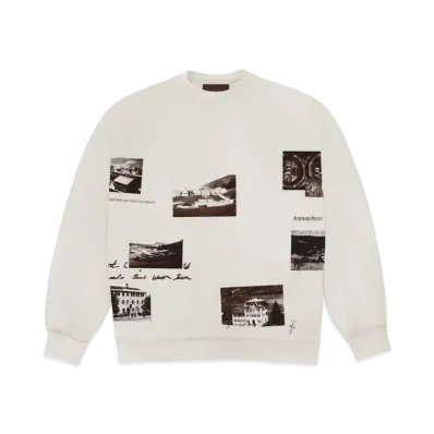Travis Scott Cactus Jack x Audemars Piguet Vintage Crewneck "White"