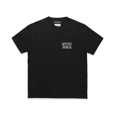 WACKO MARIA x Neckface Washed Heavy Weight Color T-Shirt "Black"
