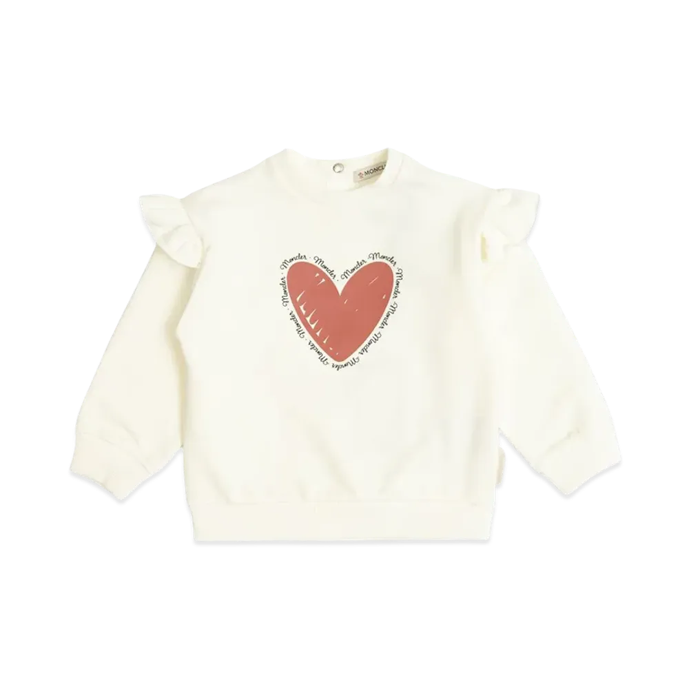 MONCLER Kids Sweatshirt "White"