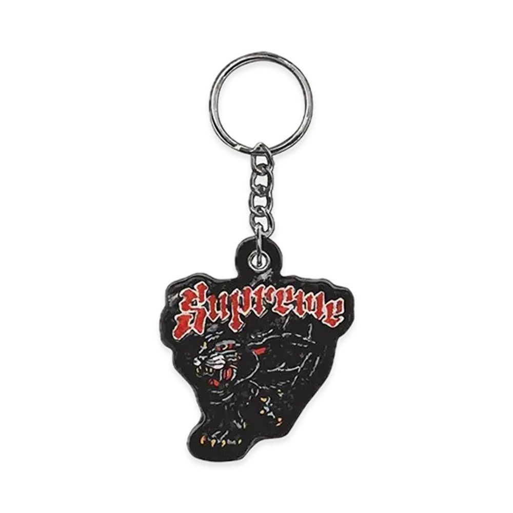 Supreme Panther Keychain "Black"