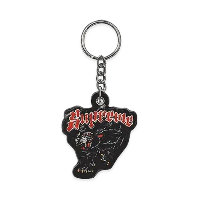 Supreme Panther Keychain "Black"