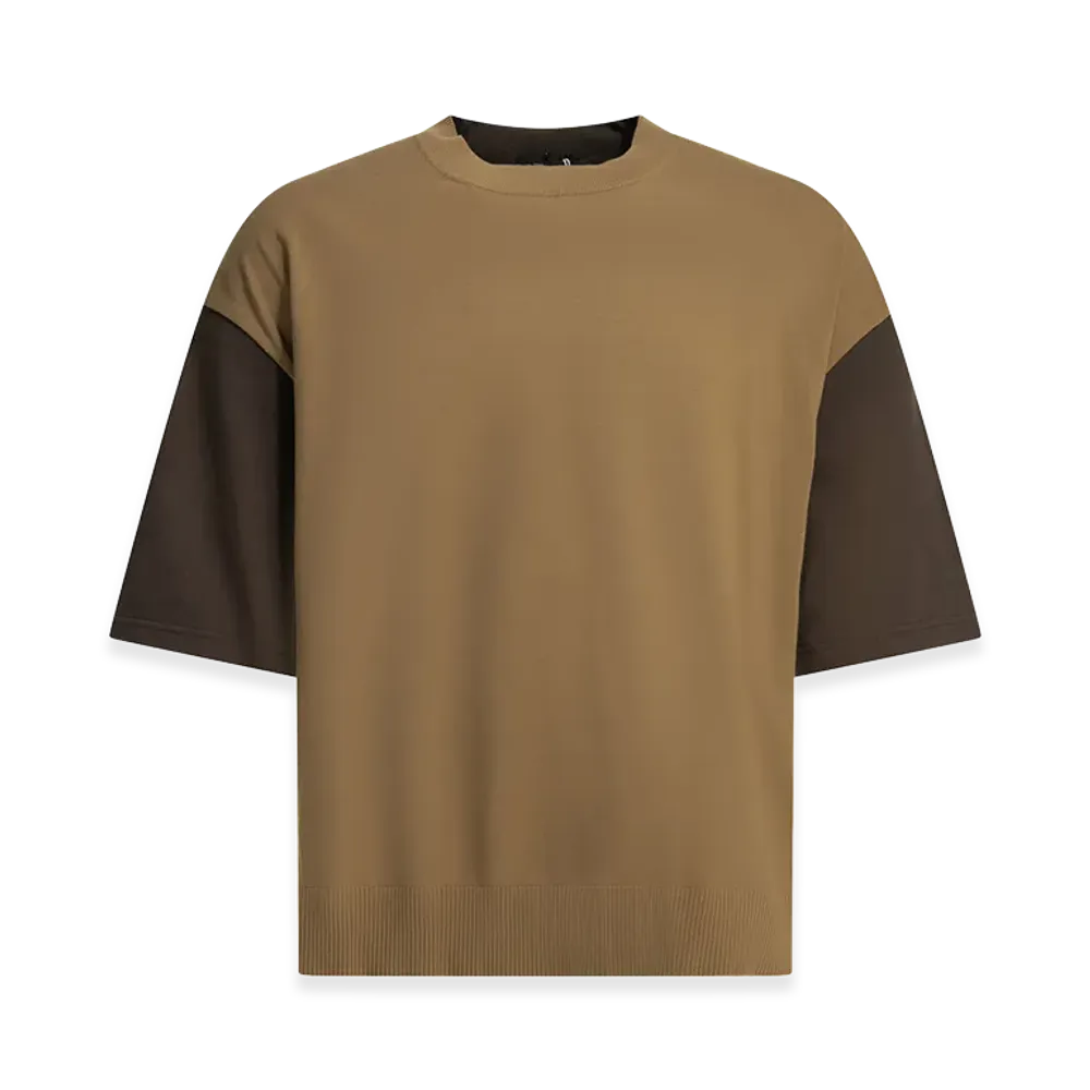 COMME des GARCONS HOMME Crew-Neck T-Shirt "Brown"