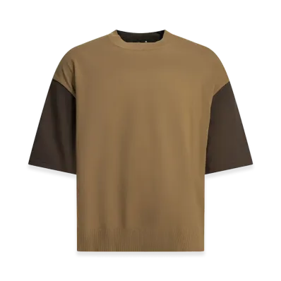COMME des GARCONS HOMME Crew-Neck T-Shirt "Brown"
