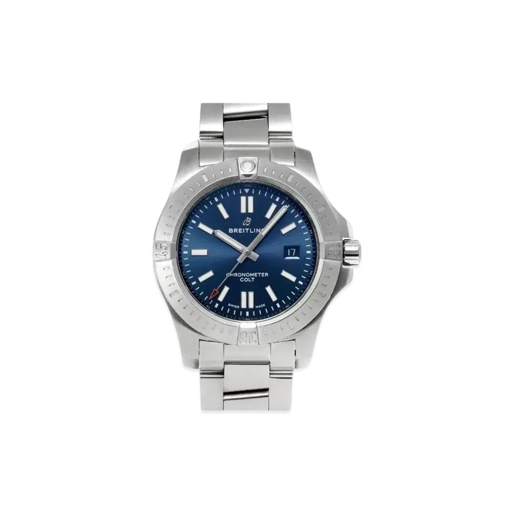 Breitling Colt Automatic 44 "Blue/Stainless Steel"