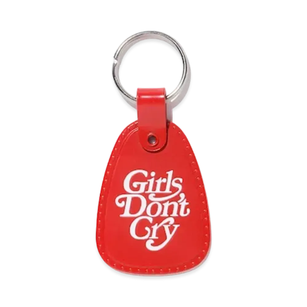 Girls Don't Cry Metal Keychain "Red" / VERDY