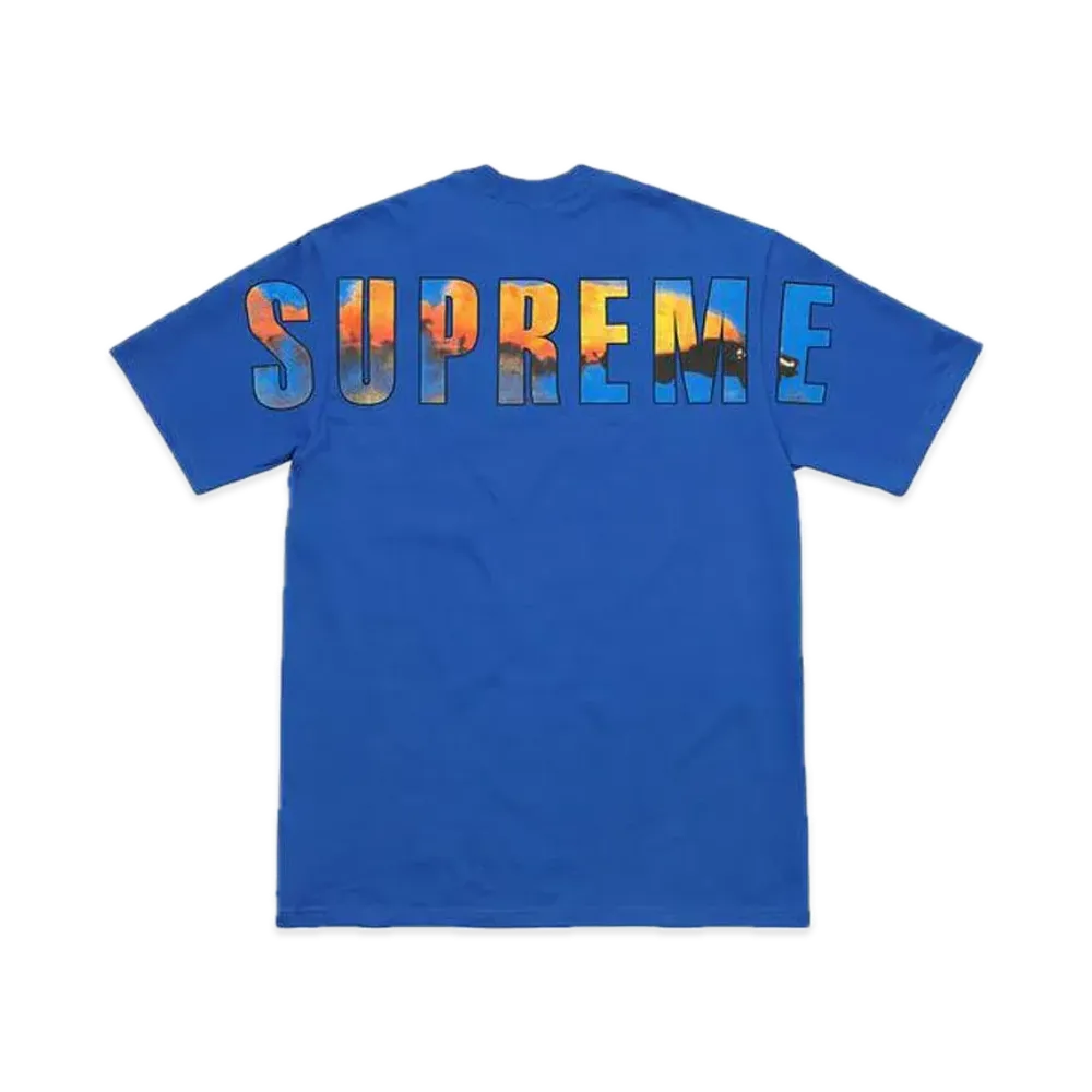 シュプリーム クラッシュ Tシャツ "ロイヤル"