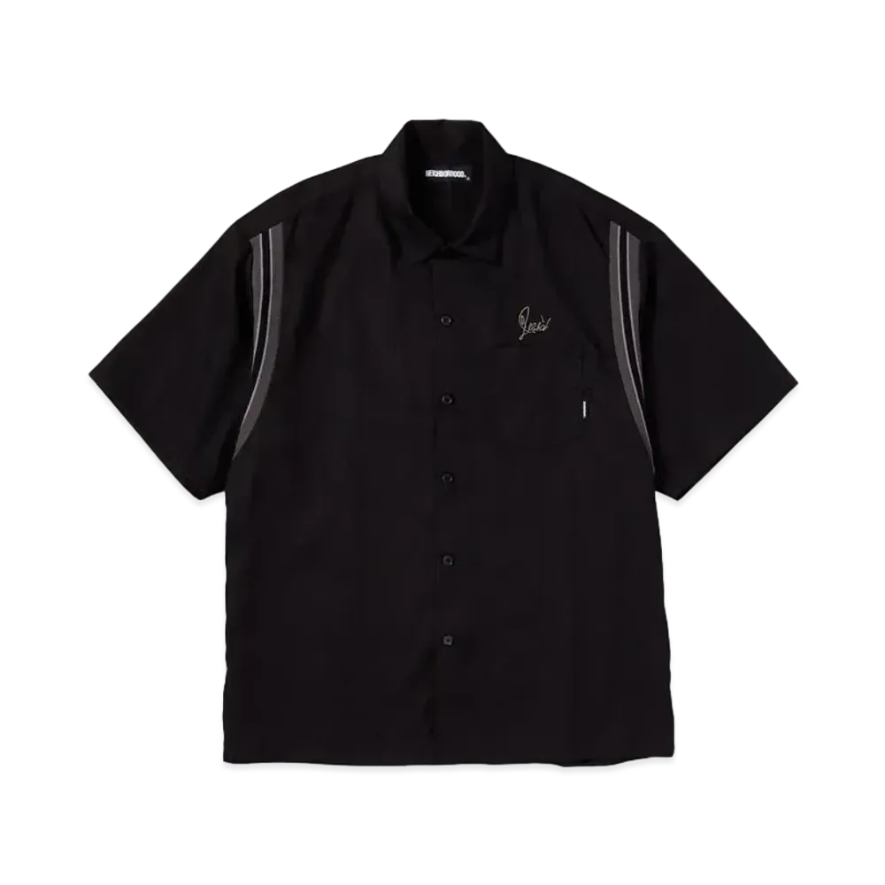 NEIGHBORHOOD BOWLING / LC-SHIRT . SS "Black"