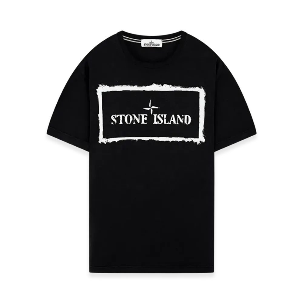 Stone Island 2NS80 Stencil One T-Shirt - 21SS "Black"