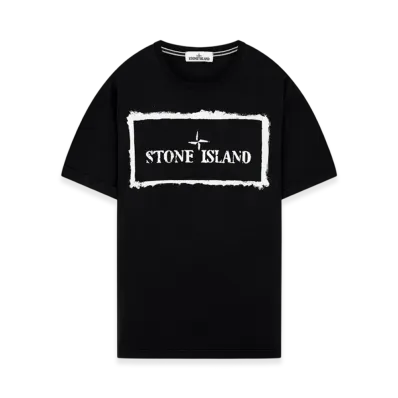 Stone Island 2NS80 Stencil One T-Shirt - 21SS "Black"