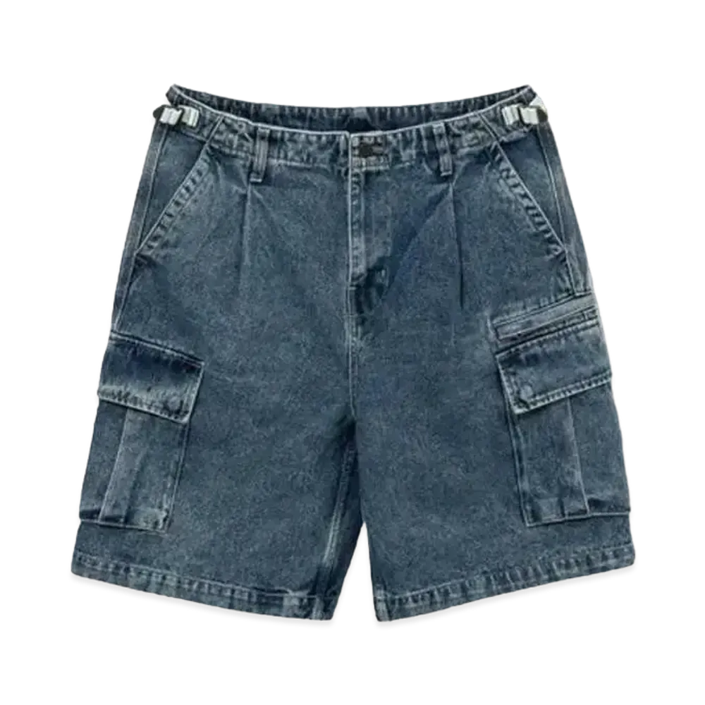 NEW ERA x thisisneverthat Denim Cargo Shorts New York Yankees "Blue"