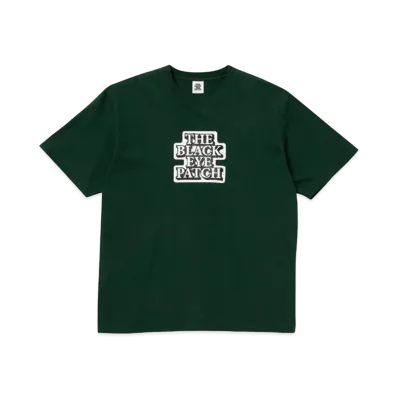 BlackEyePatch OG LABEL TEE "Green"