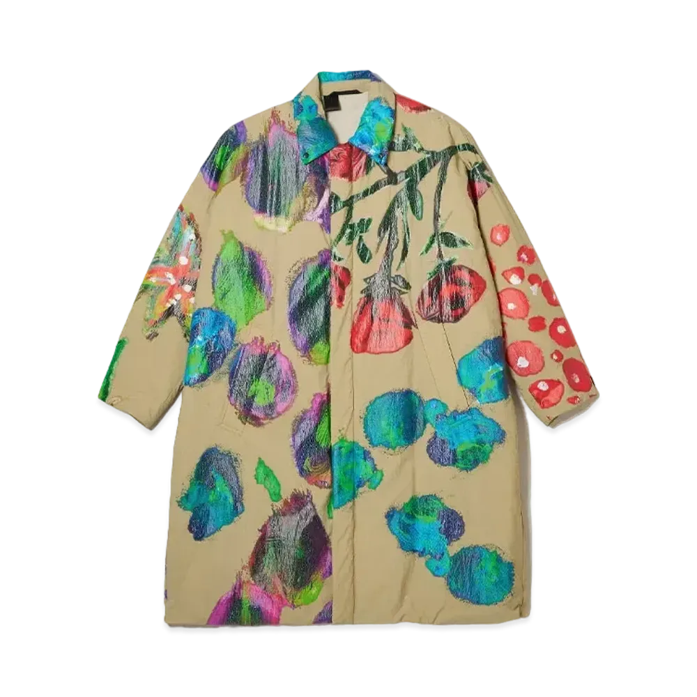 N.HOOLYWOOD Balmacaan Coat "Beige"