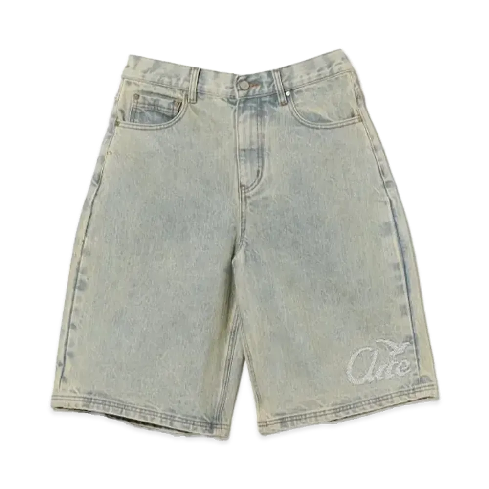BEAMS x Arte Antwerp Exclusive Denim Shorts "GreyIndigo"