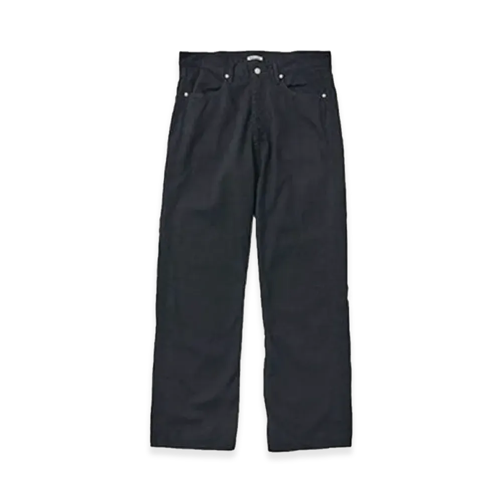 AURALEE Hankyu Umeda Exclusive Selvedge Light Denim Pants "Black"