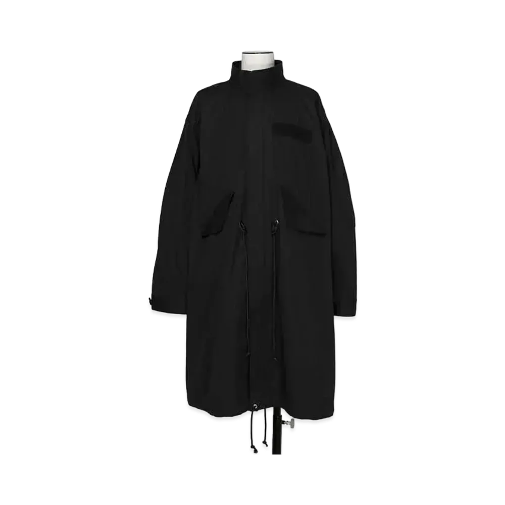 sacai Cotton Mods Coat "Black"