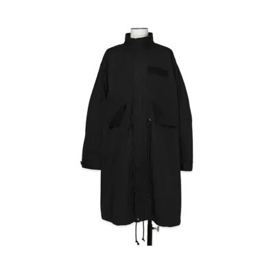 sacai Cotton Mods Coat "Black"