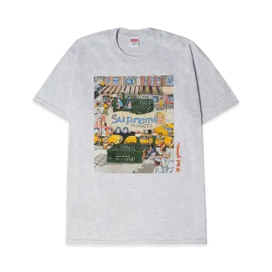 Supreme Manhattan Tee "Ash Grey"