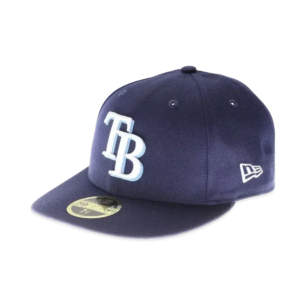 NEW ERA Rays Authentic Low Profile Cap Game "Navy"