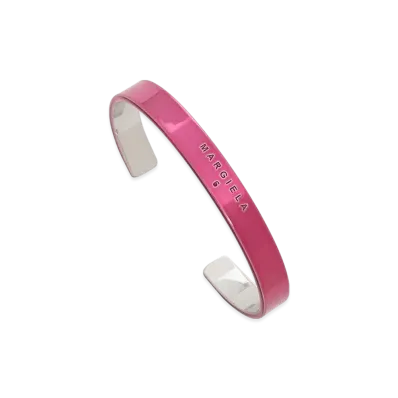 MM6 Maison Margiela Bangle Bracelet "Fuchsia"