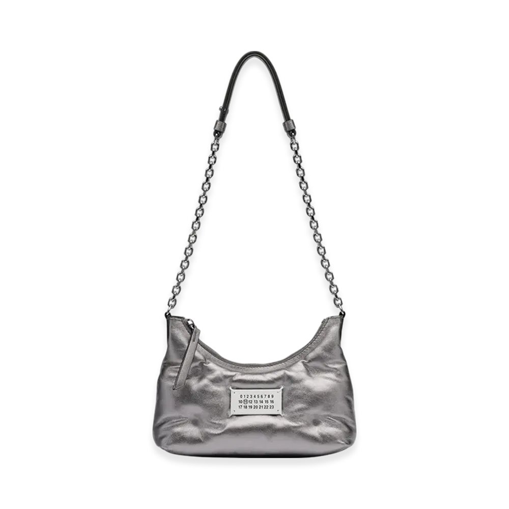 Maison Margiela Glam Slam Hobo Micro "Metallic Gray"