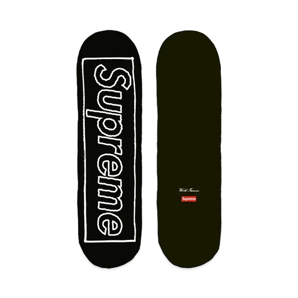 Supreme x KAWS Chalk Logo Skateboard 