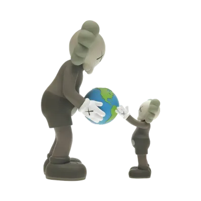 KAWS THE PROMISE Vinyl Figure Brown