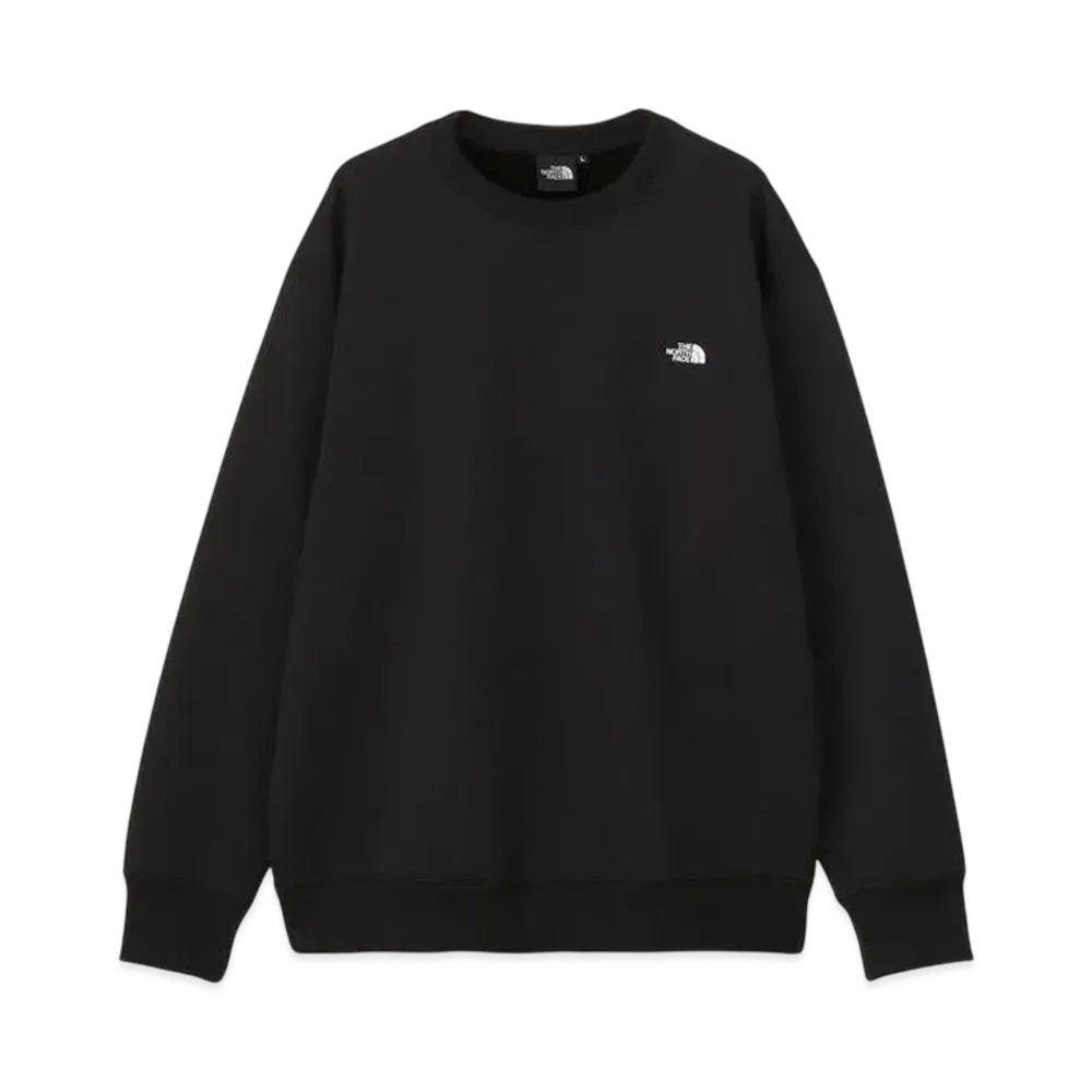 The North Face Small Logo Heather Sweat Crew "Black2"