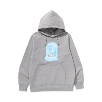 A BATHING APE Sapporo Pullover Hoodie "Gray"