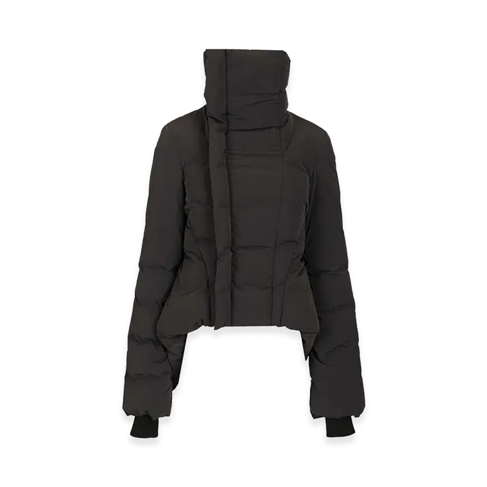 Rick Owens Women's Naska Down Jacket "Black"