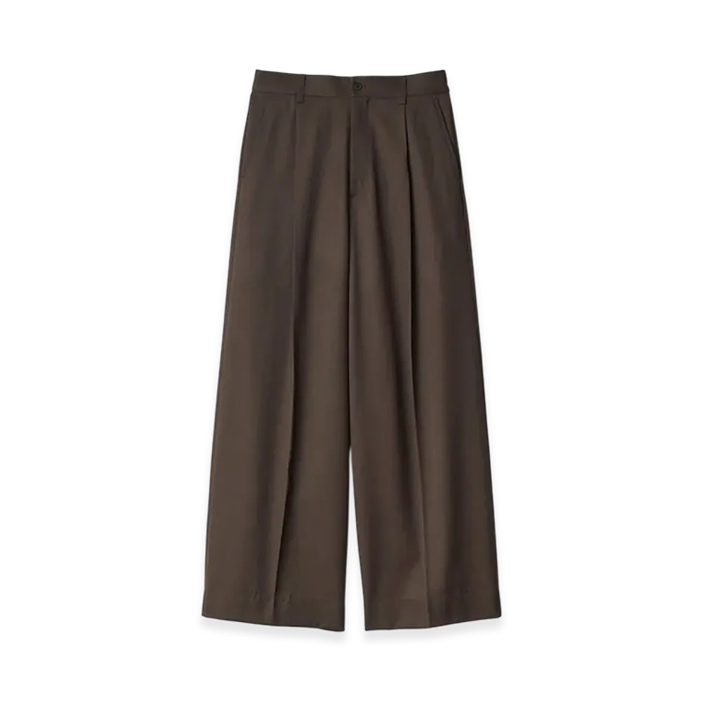 ssstein Extra Wide Trousers "Military Khaki"