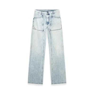 Diesel Relaxed Jeans D-Zeta 09l60 "Light Blue"