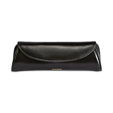 Jil Sander Cannolo Glasses Case "Black"