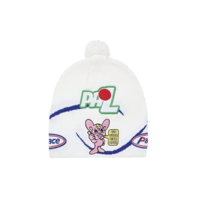 PALACE On Ya Bike Nein Cuff Beanie "White"