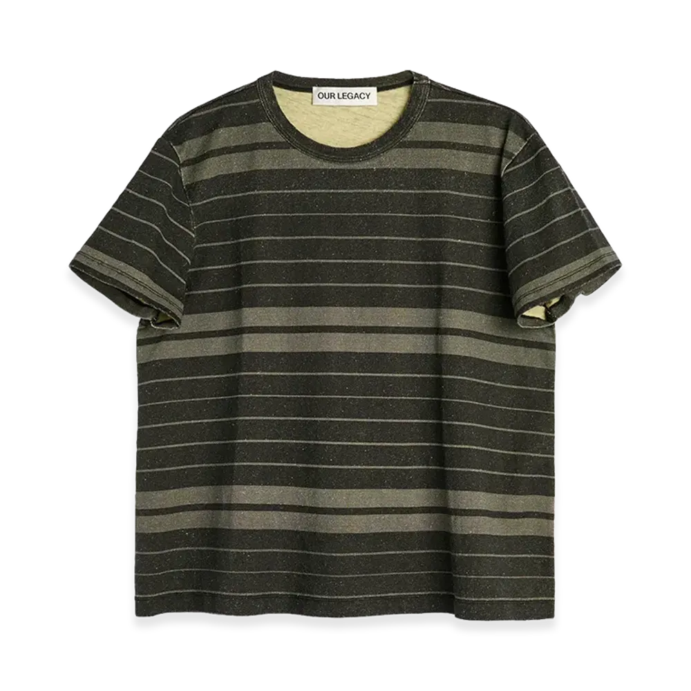 OUR LEGACY Women's Classic T-Shirt "Ziggy Stripe Ease Jersey"