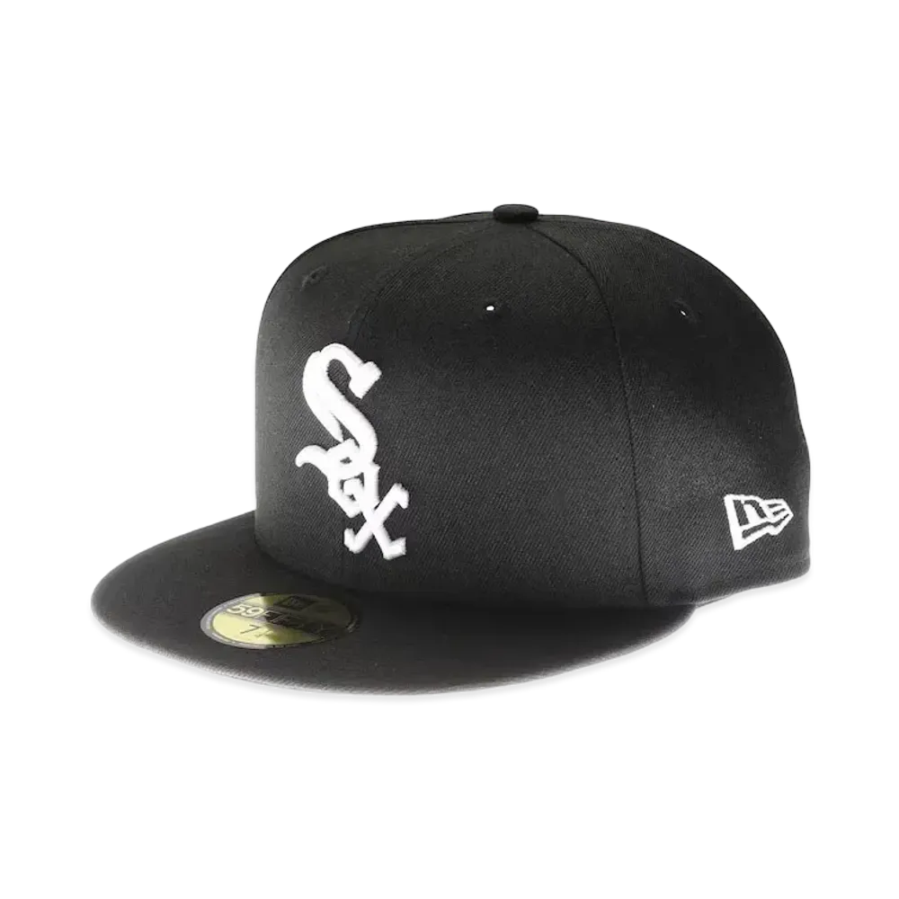 NEW ERA White Sox Authentic Cap Game "Black"