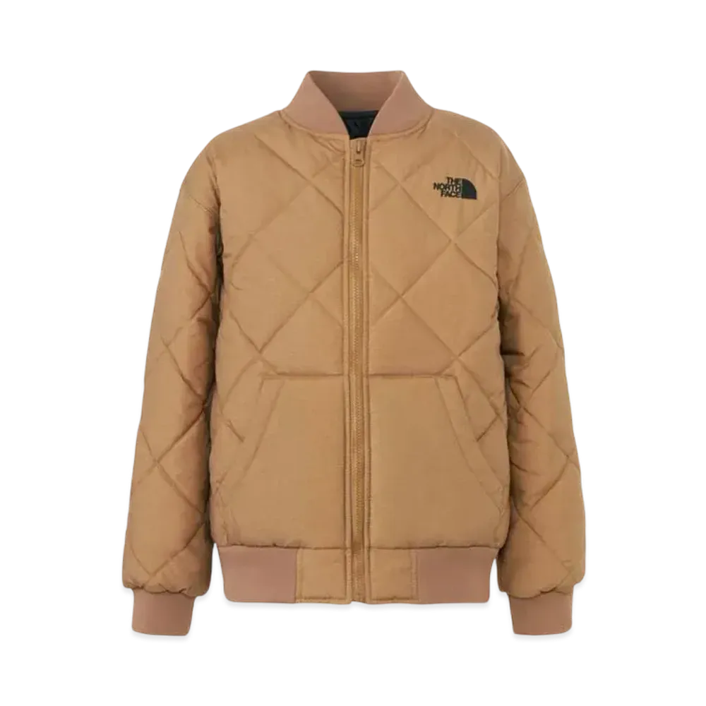 The North Face Kids Quilted Insulated Jacket "Utility Brown"