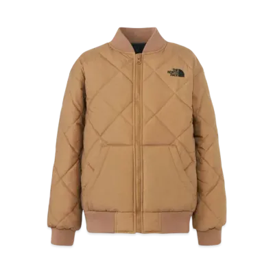 The North Face Kids Quilted Insulated Jacket "Utility Brown"