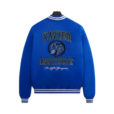 Kith x Marvel X-Men Beast Satin Bomber Jacket "Cyclone"