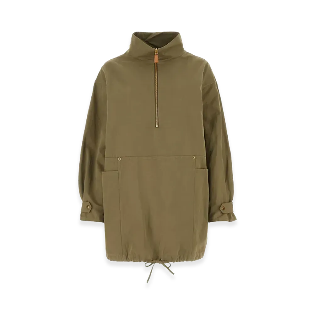 PRADA Women's Cotton Blend Dress "Green"