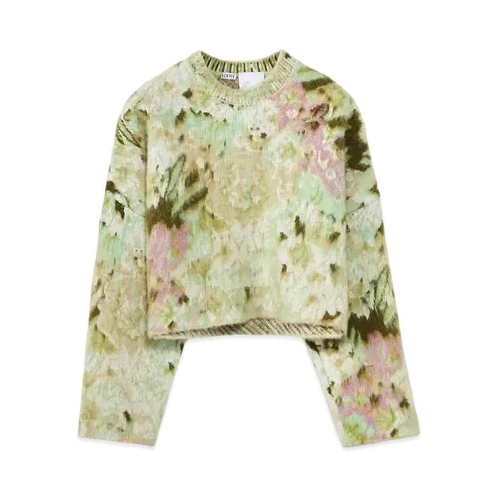 LOEWE x Spirited Away Chihiro Jacquard Sweater In Wool and Mohair
