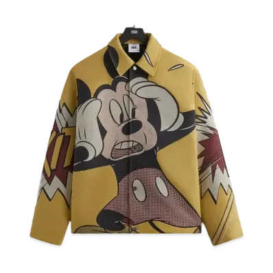 Kith x Disney Mickey & Friends Tapestry Coaches Jacket "Beam"