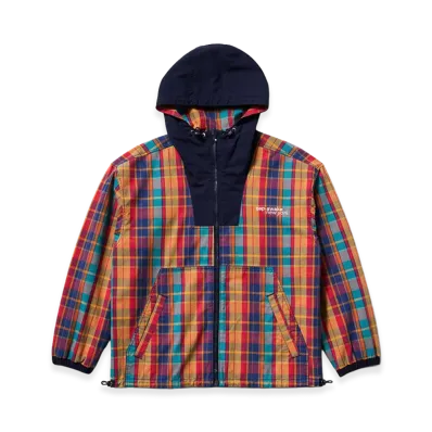 Gap x Awake NY Oversized Reversible Canvas Jacket "Green Multi Plaid"