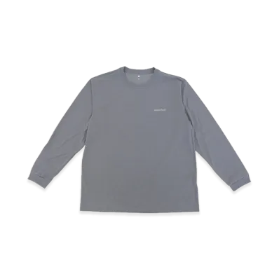 mont-bell WIC. Long Sleeve T-Shirt Men's "Dark Gray"